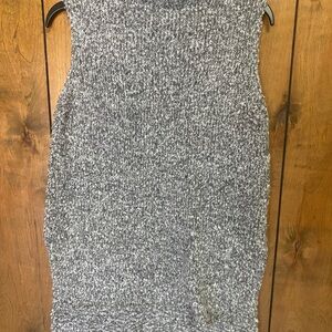 Mossimo Supply Co. Textured Gray Knit Top